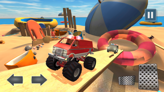اسکرین شات بازی Mini Toy Car Racing Rush Game 1