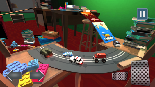 اسکرین شات بازی Mini Toy Car Racing Rush Game 4