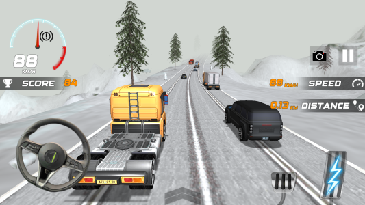 اسکرین شات 7 بازی Heavy Traffic Rider Car Game
