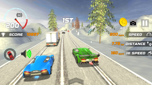 اسکرین شات 1 بازی Heavy Traffic Rider Car Game