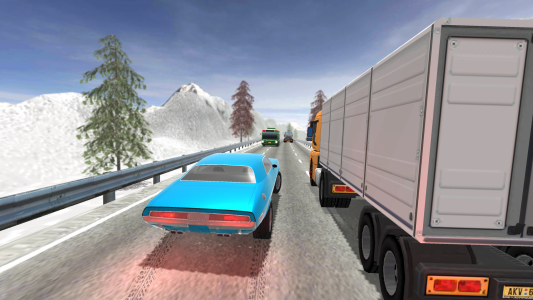 اسکرین شات بازی Heavy Traffic Rider Car Game 1