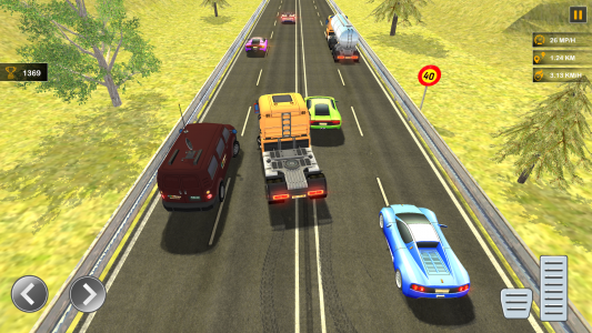 اسکرین شات بازی Heavy Traffic Rider Car Game 4