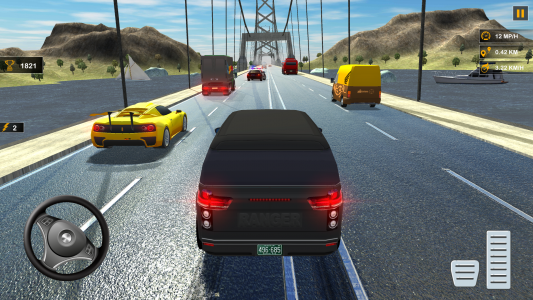 اسکرین شات بازی Heavy Traffic Rider Car Game 5