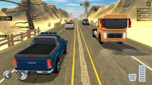 اسکرین شات بازی Heavy Traffic Rider Car Game 3
