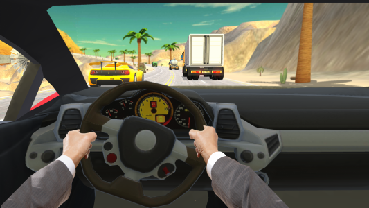 اسکرین شات بازی Heavy Traffic Rider Car Game 2