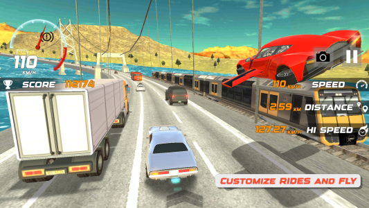 اسکرین شات 4 بازی Heavy Traffic Rider Car Games