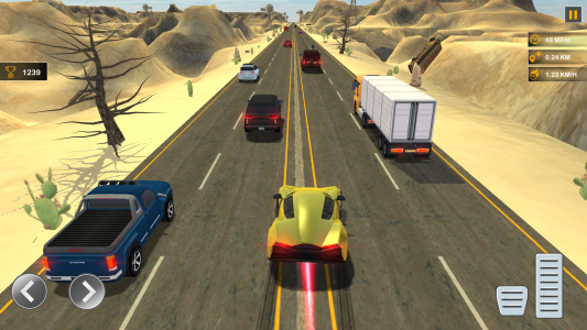 اسکرین شات بازی Heavy Traffic Rider Car Game 1