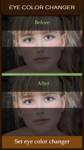 اسکرین شات برنامه Eye Color Changer - Eye Lens Photo Editor 8