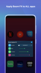 اسکرین شات برنامه Boom: Bass Booster & Equalizer 7