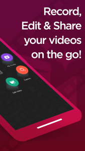 اسکرین شات 2 برنامه Vizmato - Video editor & maker