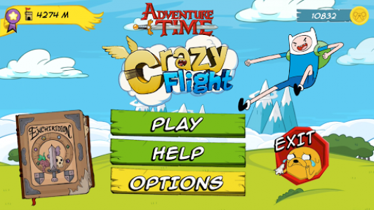 اسکرین شات بازی Adventure Time: Crazy Flight 1