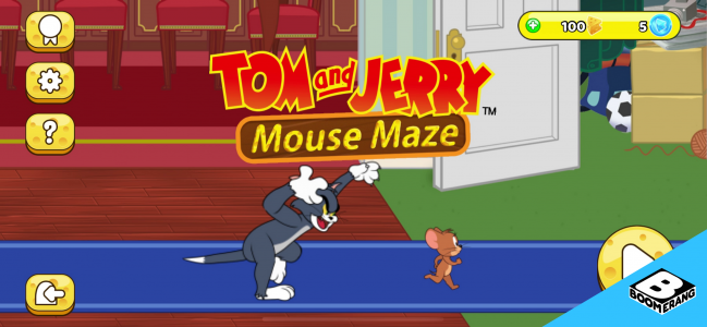 اسکرین شات بازی Tom & Jerry: Mouse Maze 1