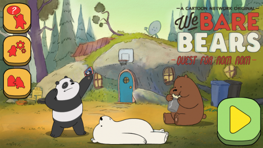 اسکرین شات 1 بازی We Bare Bears Quest for NomNom
