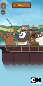اسکرین شات بازی We Bare Bears: Crazy Fishing 3