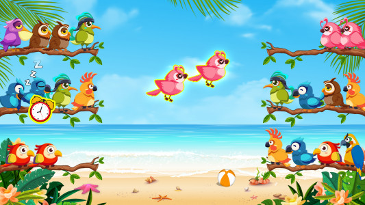 اسکرین شات بازی Bird Sort: Color Puzzle Game 3