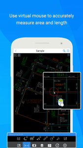 اسکرین شات 2 برنامه CAD Reader-View & Measure DWG