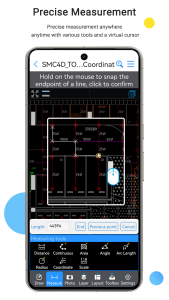 اسکرین شات 2 برنامه CAD Reader-View & Measure DWG