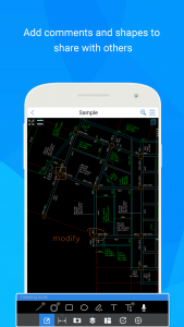اسکرین شات 3 برنامه CAD Reader-View & Measure DWG