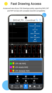 اسکرین شات 1 برنامه CAD Reader-View & Measure DWG