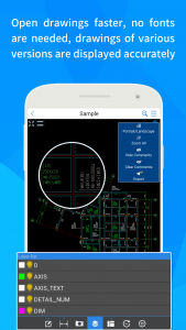 اسکرین شات برنامه CAD Reader-View & Measure DWG 1