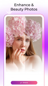 اسکرین شات 3 برنامه Gemmie: AI Beauty Editor