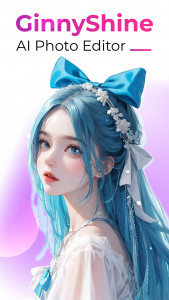 اسکرین شات 1 برنامه Gemmie: AI Beauty Editor