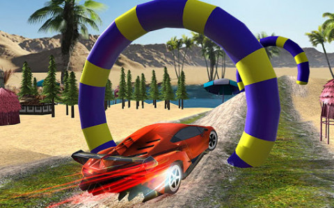 اسکرین شات برنامه Water Surfing Stunts Game 7