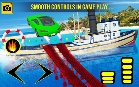 اسکرین شات برنامه Water Surfing Stunts Game 3