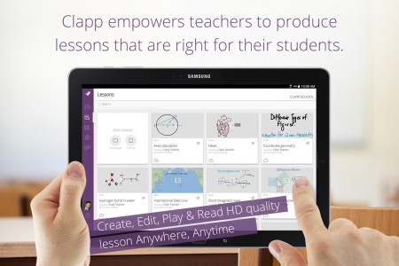 اسکرین شات برنامه Clapp - Interactive Whiteboard 4