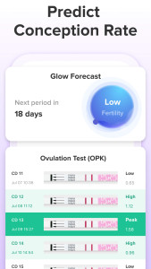 اسکرین شات 5 برنامه Period Tracker App | Eve Glow