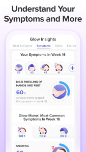 اسکرین شات 6 برنامه Pregnancy Tracker App | Glow