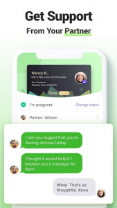 اسکرین شات برنامه GLOW. Pregnancy & Baby Tracker 6