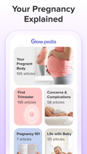 اسکرین شات 8 برنامه Pregnancy Tracker App | Glow