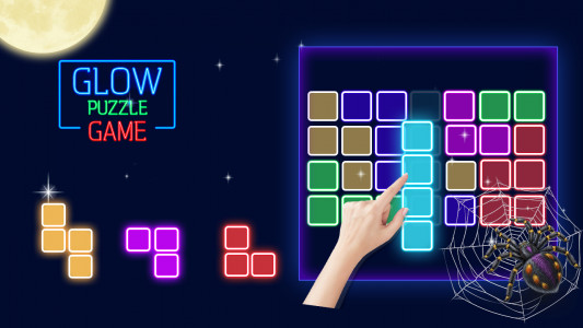 اسکرین شات بازی Glow Puzzle Block - Classic Puzzle Game 5