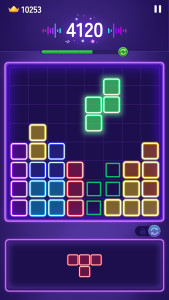 اسکرین شات 4 بازی Glow Blast - Block Puzzle