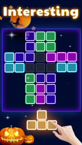 اسکرین شات 3 بازی Glow Blast - Block Puzzle