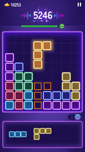 اسکرین شات 5 بازی Glow Blast - Block Puzzle