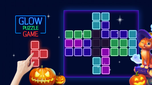 اسکرین شات بازی Glow Puzzle Block - Classic Puzzle Game 6