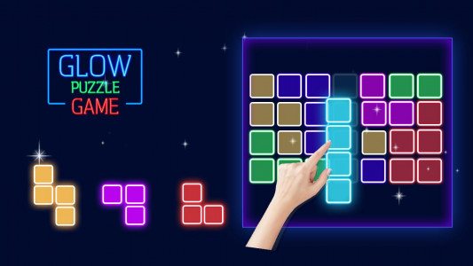 اسکرین شات بازی Glow Puzzle Block - Classic Pu 7