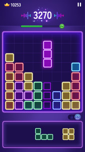 اسکرین شات 3 بازی Glow Blast - Block Puzzle