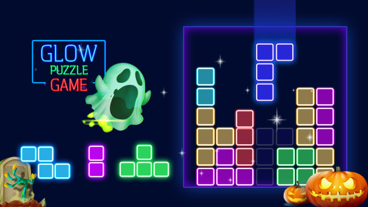 اسکرین شات 7 بازی Glow Blast - Block Puzzle