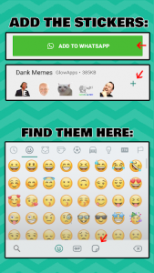 اسکرین شات برنامه Meme Stickers for WhatsApp 7