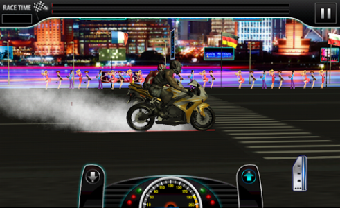 اسکرین شات بازی Drag Race : Heavy Bike Version 6
