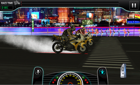 اسکرین شات بازی Drag Race : Heavy Bike Version 1