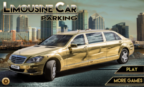 اسکرین شات بازی Celebrity limo Parking 3D 2