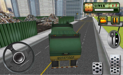 اسکرین شات بازی Garbage Truck Driver 3