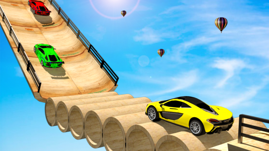 اسکرین شات بازی Mega Ramp Cars Racing Stunts 1