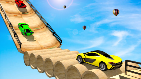 اسکرین شات 1 بازی Mega Ramp Cars Racing Stunts
