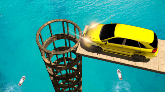 اسکرین شات 3 بازی Mega Ramp Cars Racing Stunts