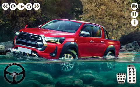 اسکرین شات 1 بازی 4x4 Pickup Truck Driving Game